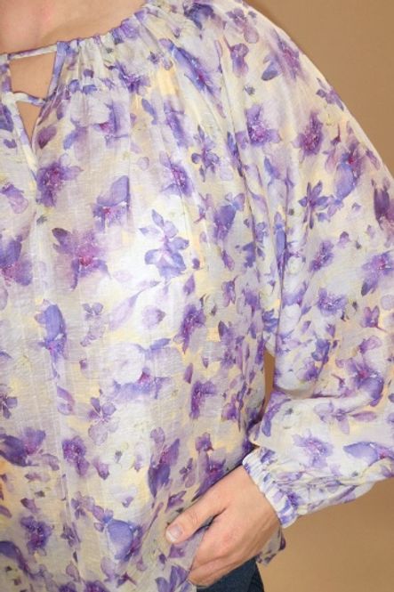 Hovedbilde Tessa Print Blouse Yellow 