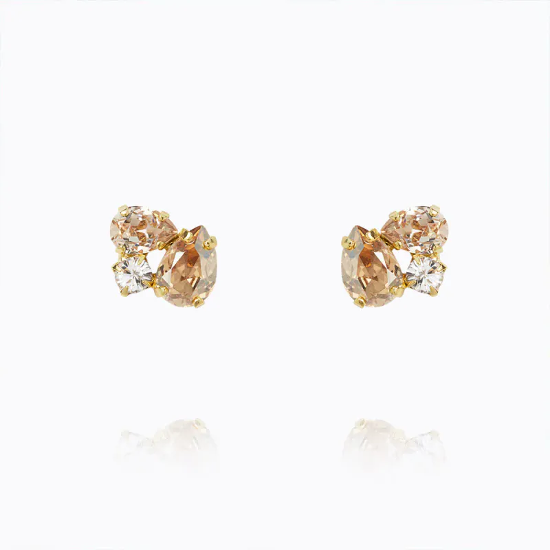 Alisia Earring Gold Golden Combo 