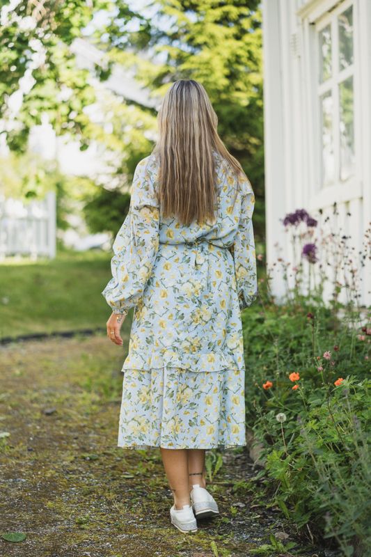 Matira LS Long Dress Skyway Matiri Aop 