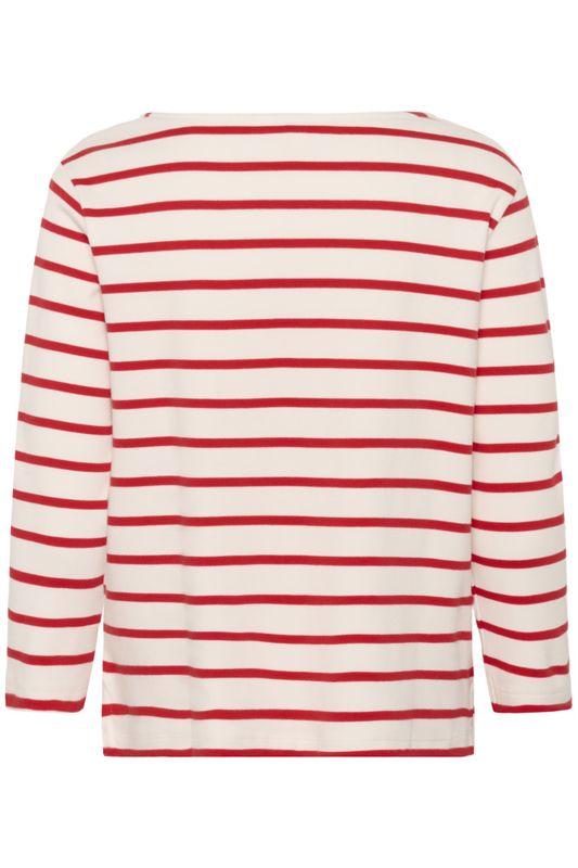 Nela TS Poppy Red Stripe 