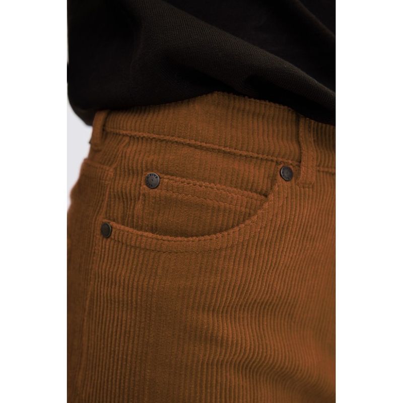 Abby 393 Corduroy Wengé Regular 