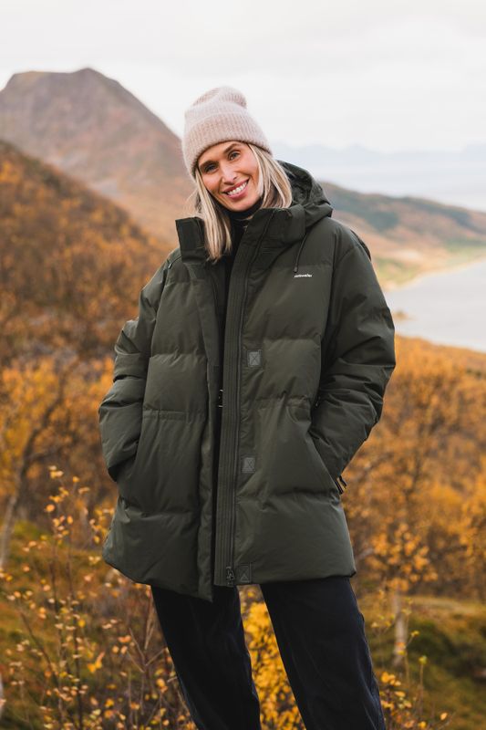 Besseggen Light Down Jacket Dark Green 