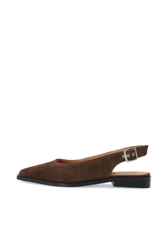 Victoria Slingback Suede Brown 