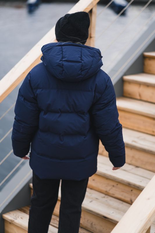 Besseggen Down Jacket New Dark Navy 