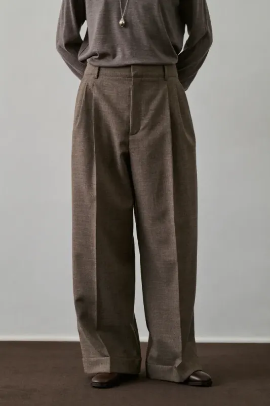 Watson Pant Brown/Ecru 