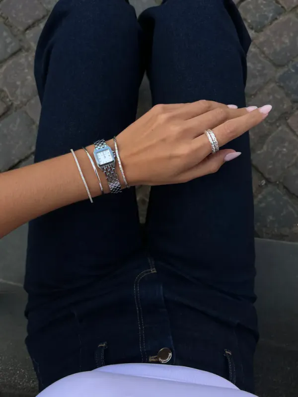 Textured Ring Silver 