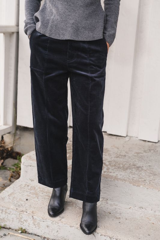 Netta Pants Dark Navy 
