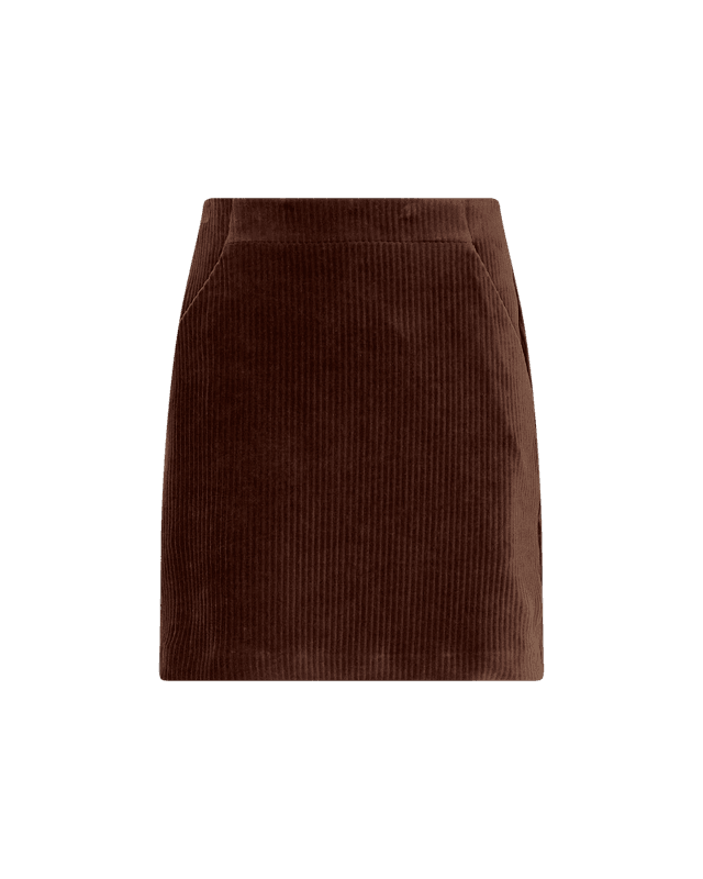 Floriana HW Skirt Slate Black 