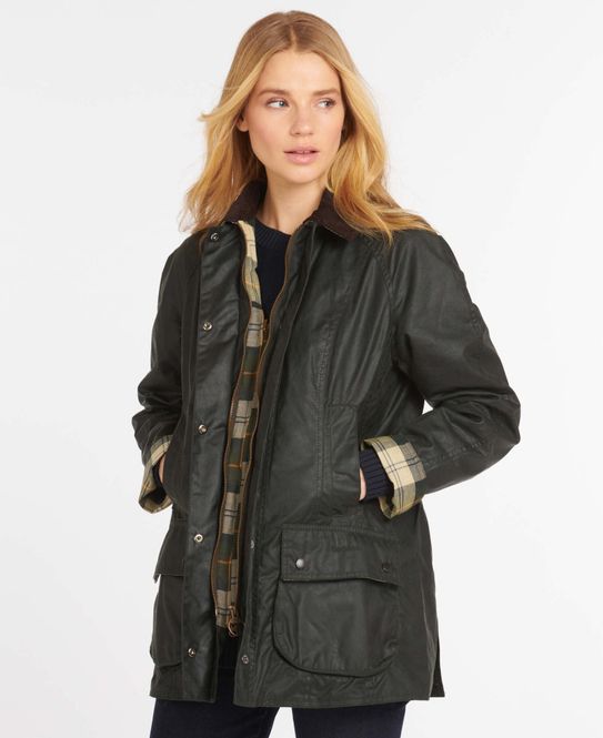 Hovedbilde Beadnell Wax Jacket Sage 
