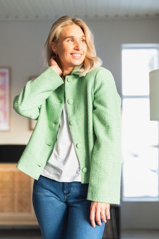 Aiste Abriella Jacket Quiet Green