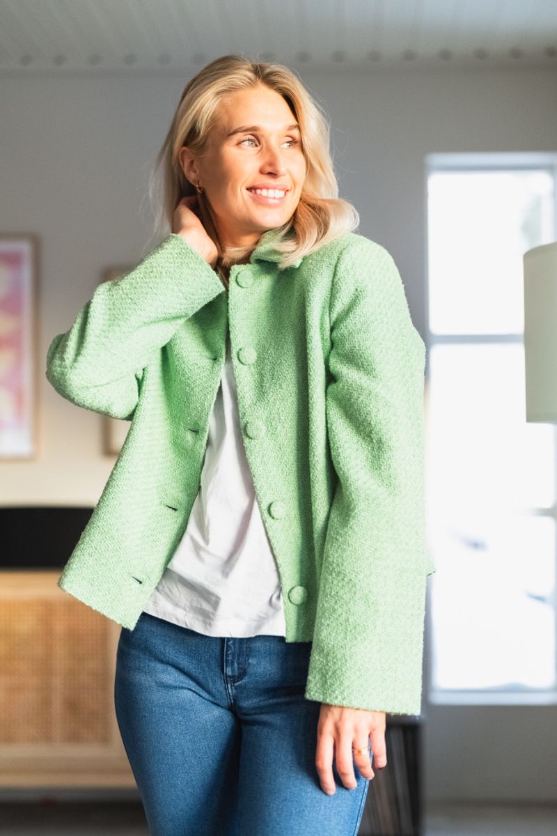 Aiste Abriella Jacket Quiet Green