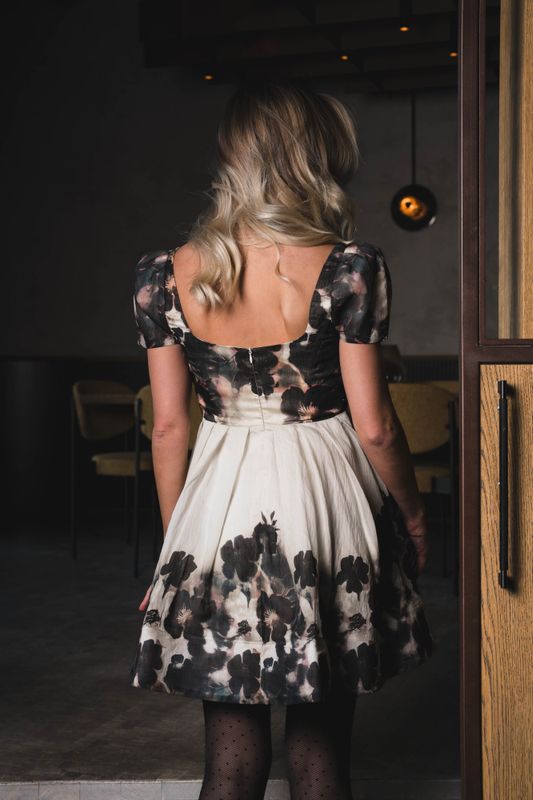 Vanda Mini Dress Dusty Poppy 