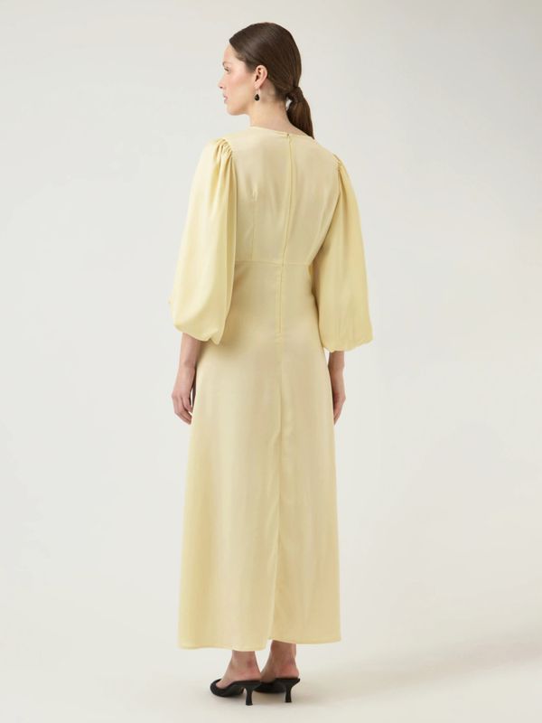 Thea LS Long Dress Anise Flower 
