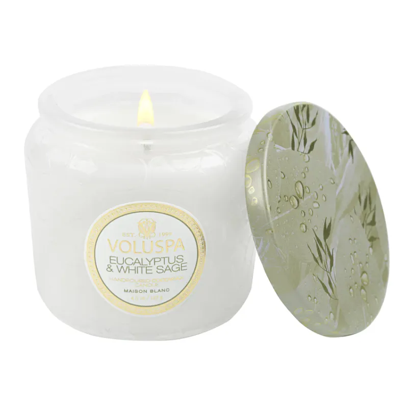Petite Jar Candle Eucalyptus & White Sage 