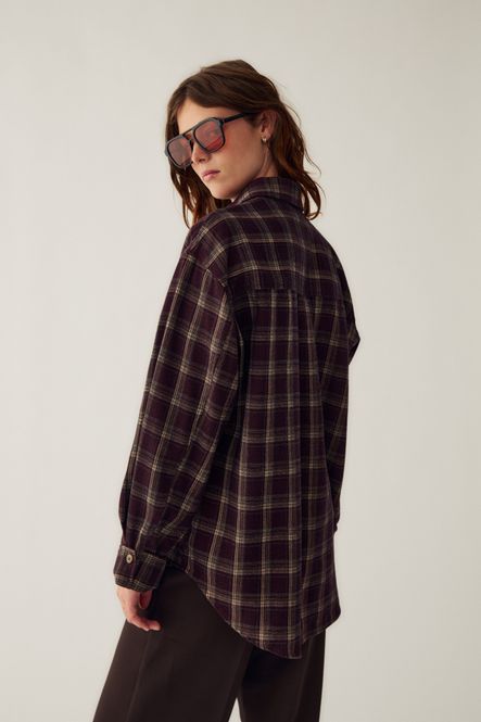 Hovedbilde Marlon Shirt Dafnee Brown Check