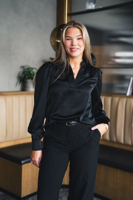 Hovedbilde Rosslyn Heavy Sateen Blouse Black 