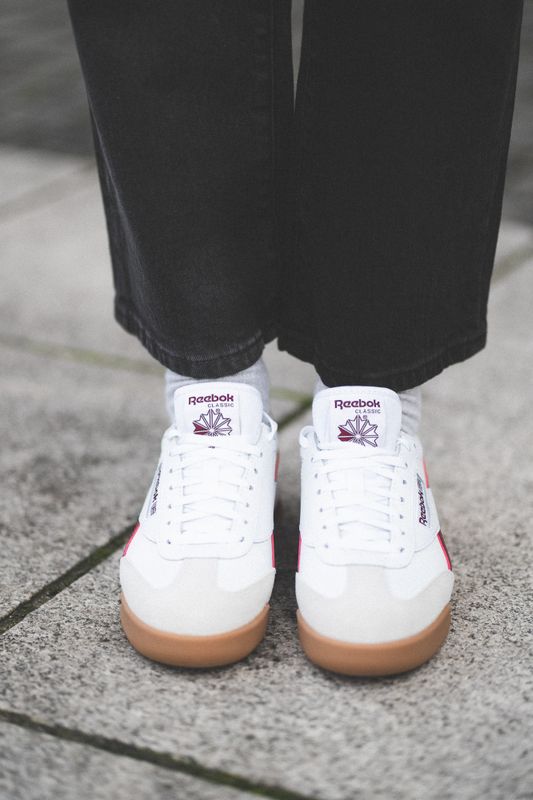 Campio XT White/Burgundy/Gum 