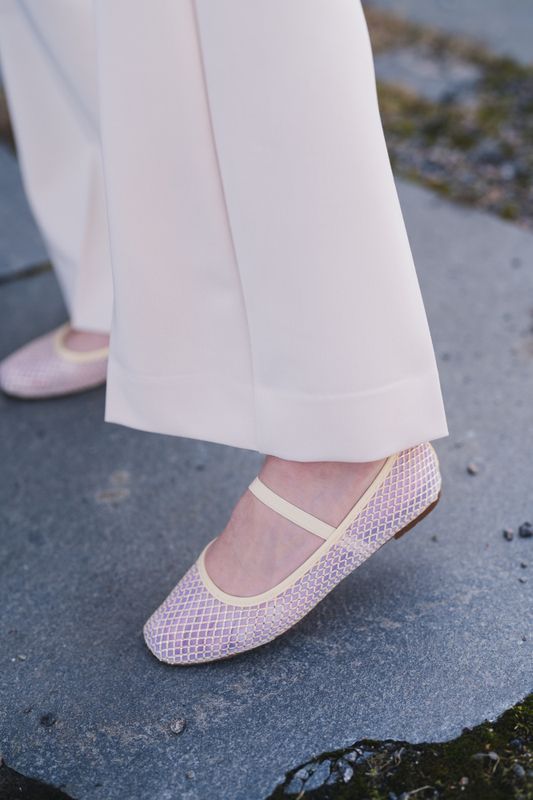 Lilja Mesh Ballerina Light Yellow 