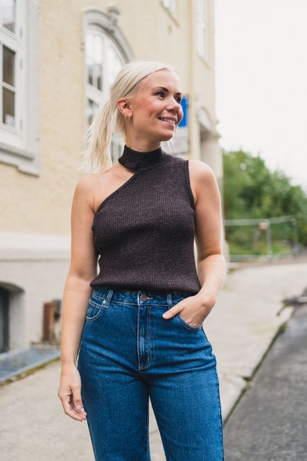 Hovedbilde Badu Asym Rib Top Mocca