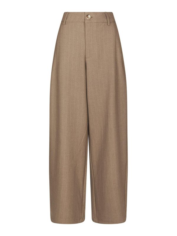 Essiall Pinstripe Pants Taupe 