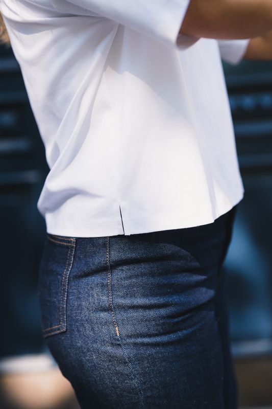Moa Melea Tee Bright White
