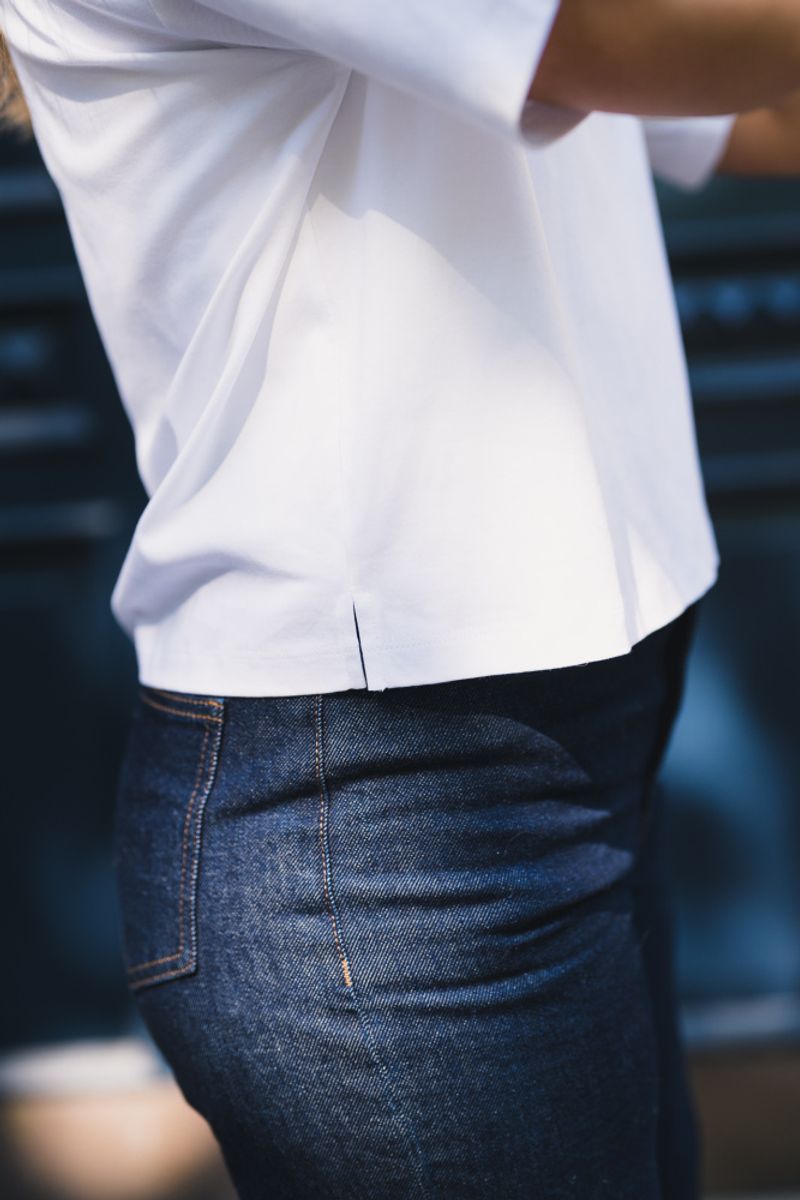 Moa Melea Tee Bright White