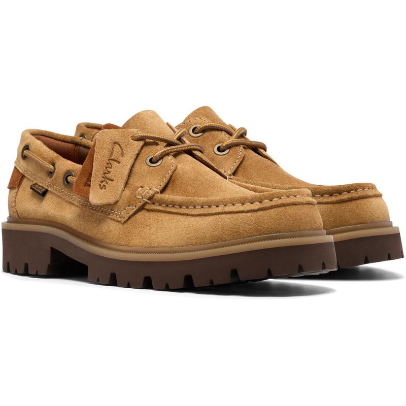 Cleyhill Boat G Wheat Suede 
