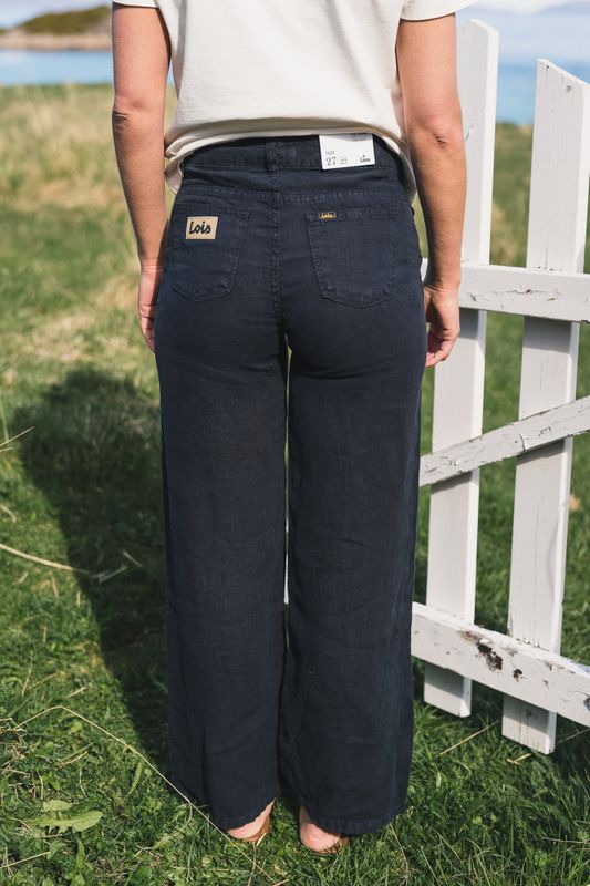 Culotte Linen Summer Navy 