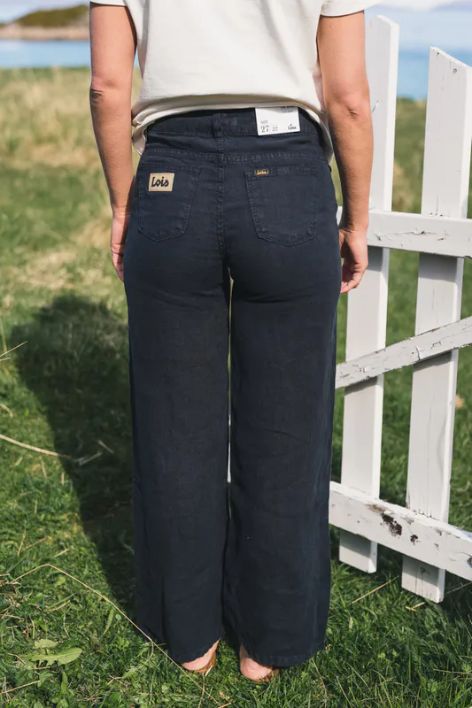 Culotte Linen Summer Navy 