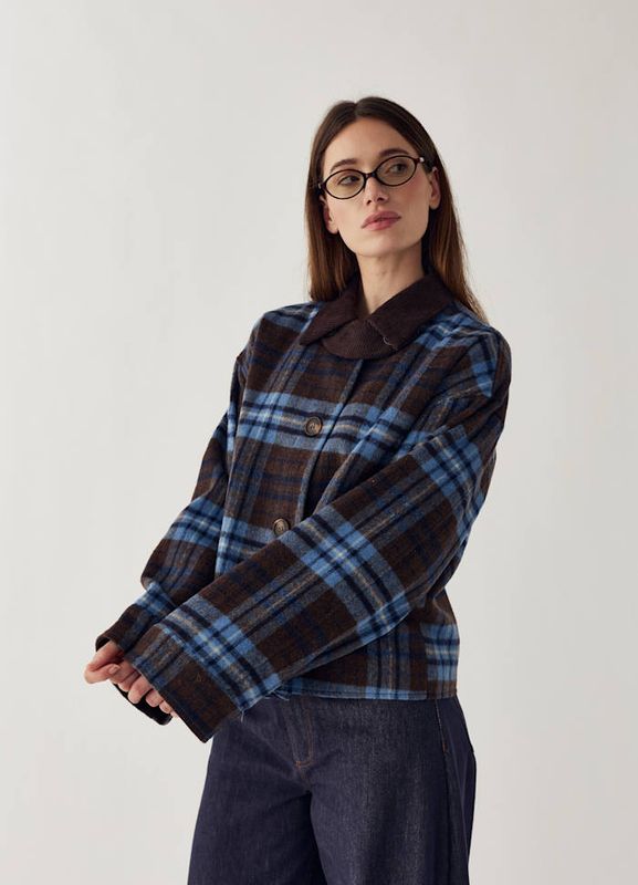 Maiya Jacket Daliyah Blue Check 