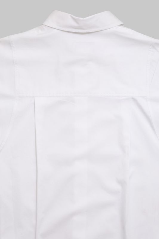 Anne Solid Shirt White 