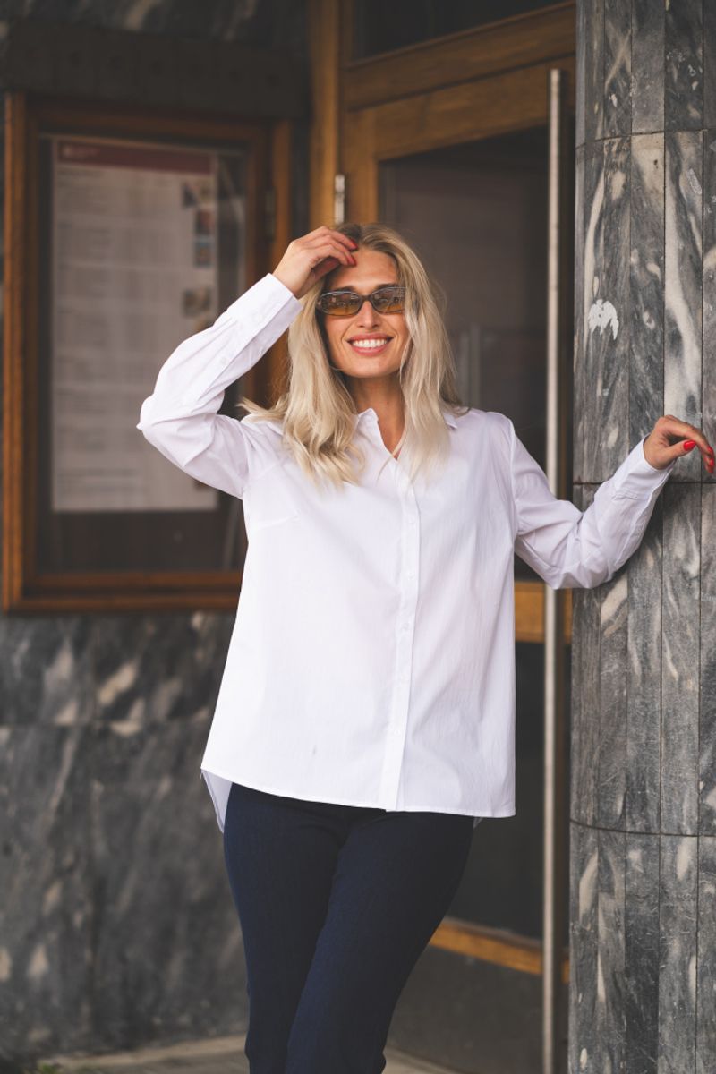 Nimini Shirt Bright White 