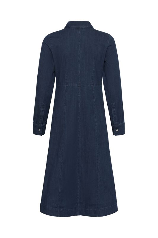 Chenilla Dress Dark Blue Denim 