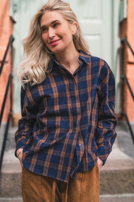 Hovedbilde Dixie Check Shirt Suntan 