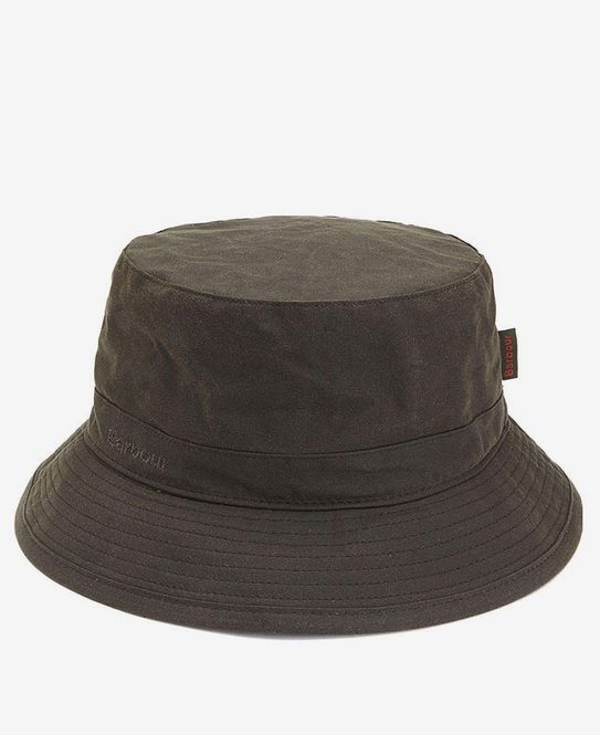 Hovedbilde Wax Bucket Hat Olive 
