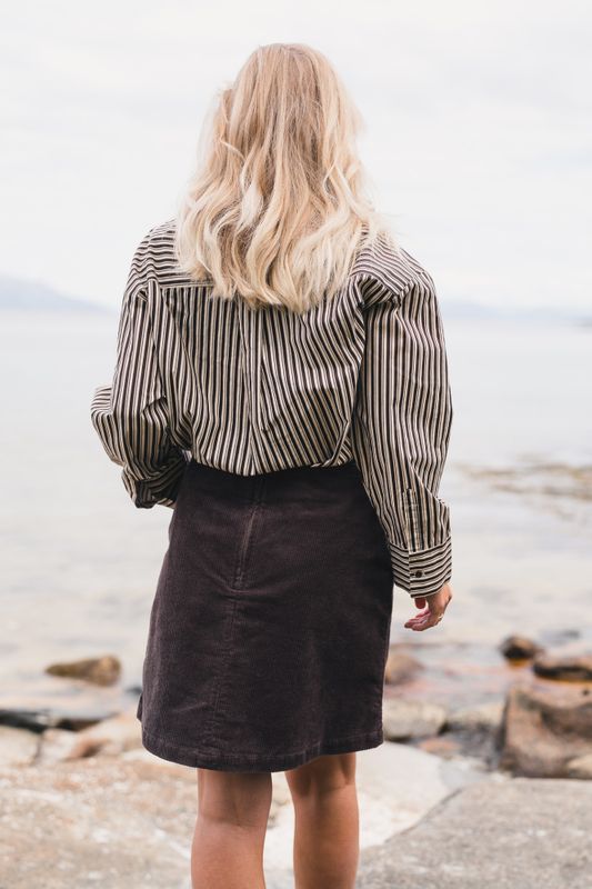 Ida Maja Shirt STP B Coffee/Oat 