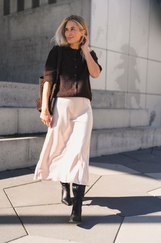 Bovary Skirt Champagne