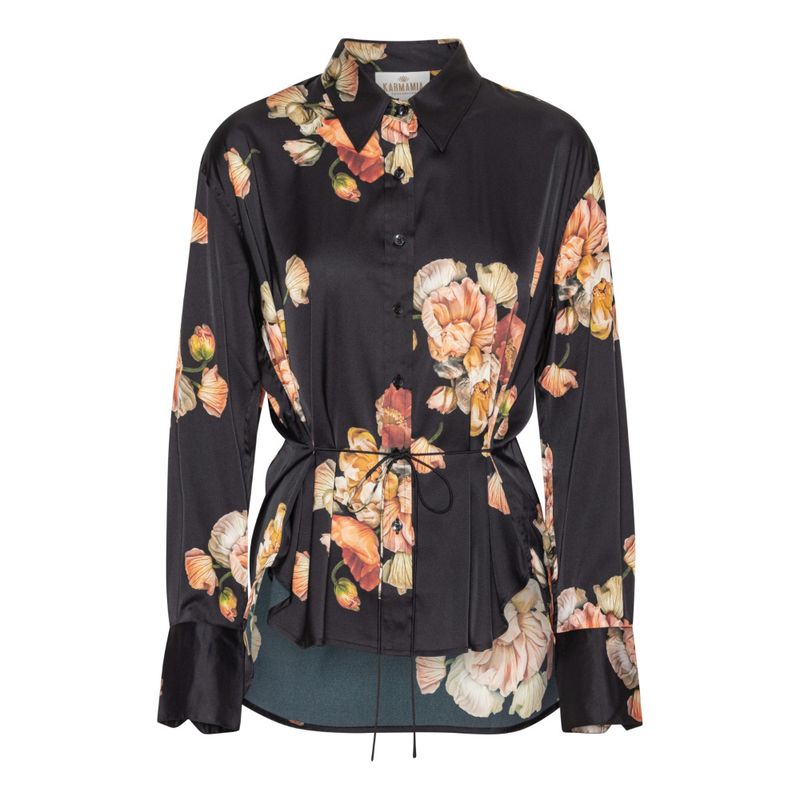 Edie Shirt Poppy Bouquet
