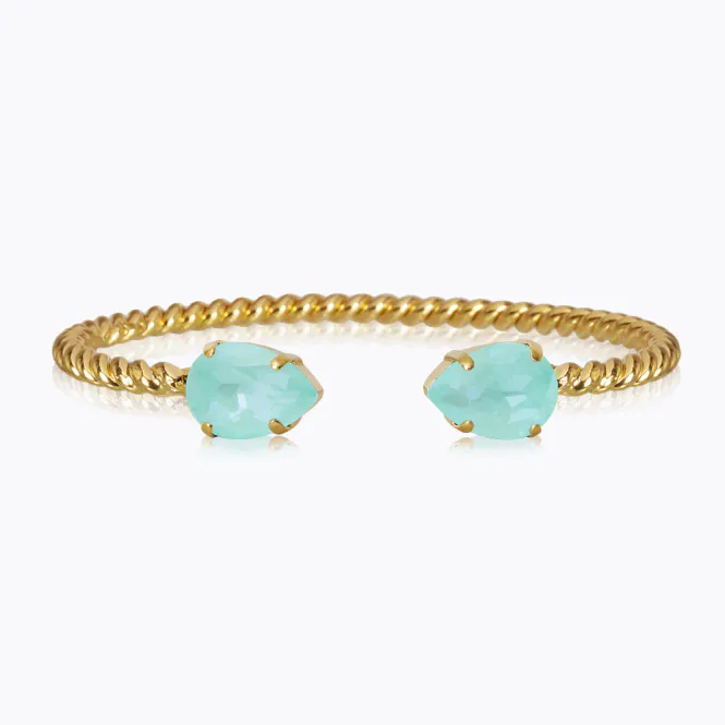 Hovedbilde Mini Drop Bracelet Gold Soft Mint 