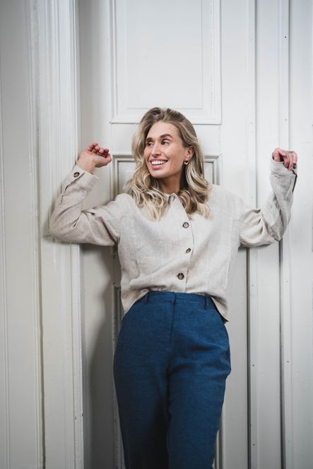 Hovedbilde Viana Ginia Jacket Sand Melange 