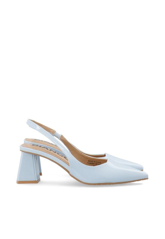 Maralyn Slingback Patent Sky Blue 