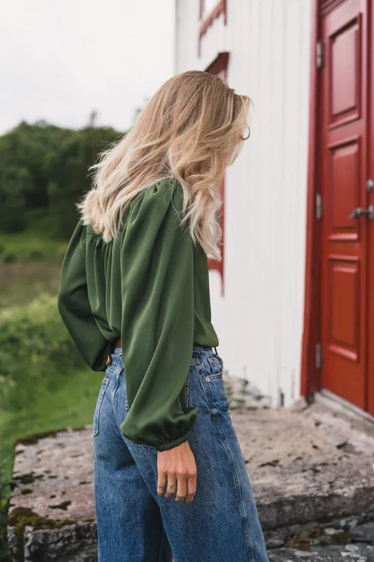 Trine Shirt Chive 