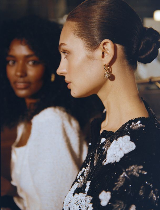 Snowball Earrings Gold 