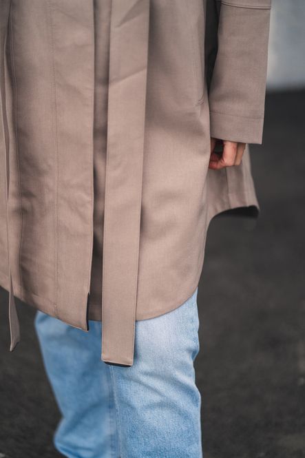 Hovedbilde Monsun Coat Taupe 