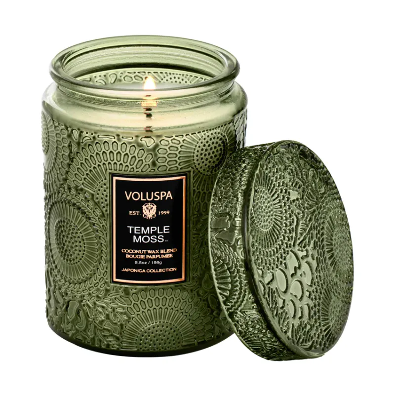 Small Jar Candle Temple Moss 