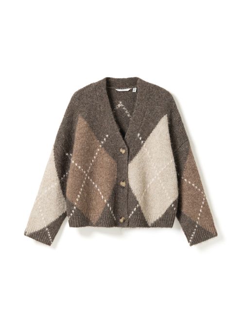 Hovedbilde Laiana Knit Cardigan Ash Brown Mix 
