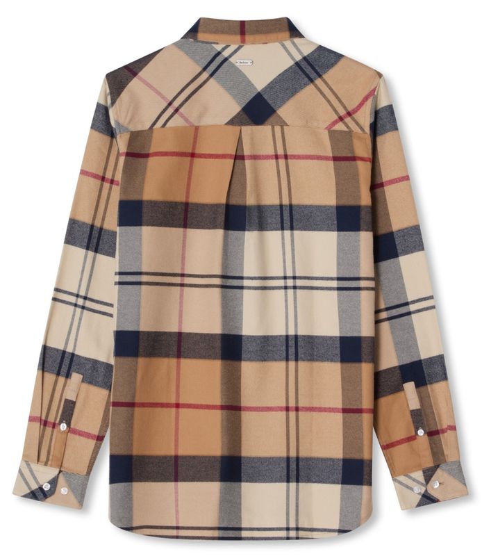 Anna Shirt Hessian Tartan  