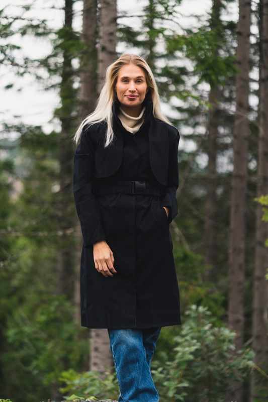 Skyet Coat New Black 