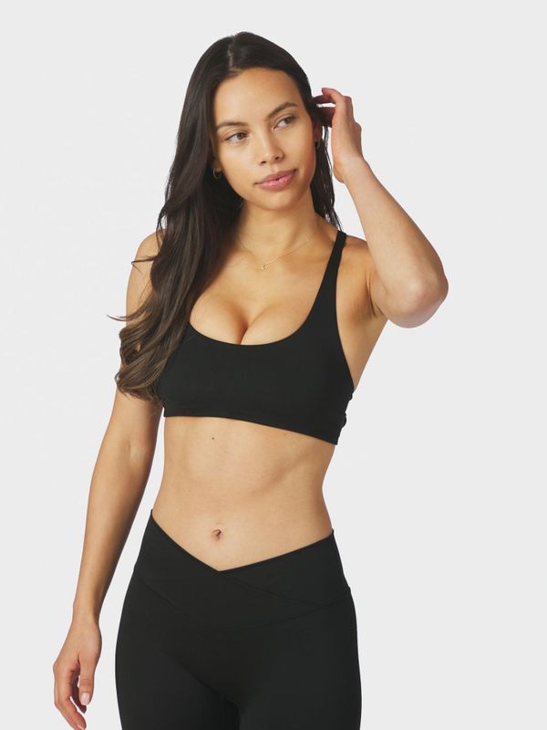 Ea String Top Black 