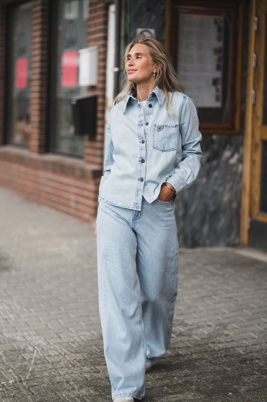 Skater Loose Mauroi Bright Snow Bleached